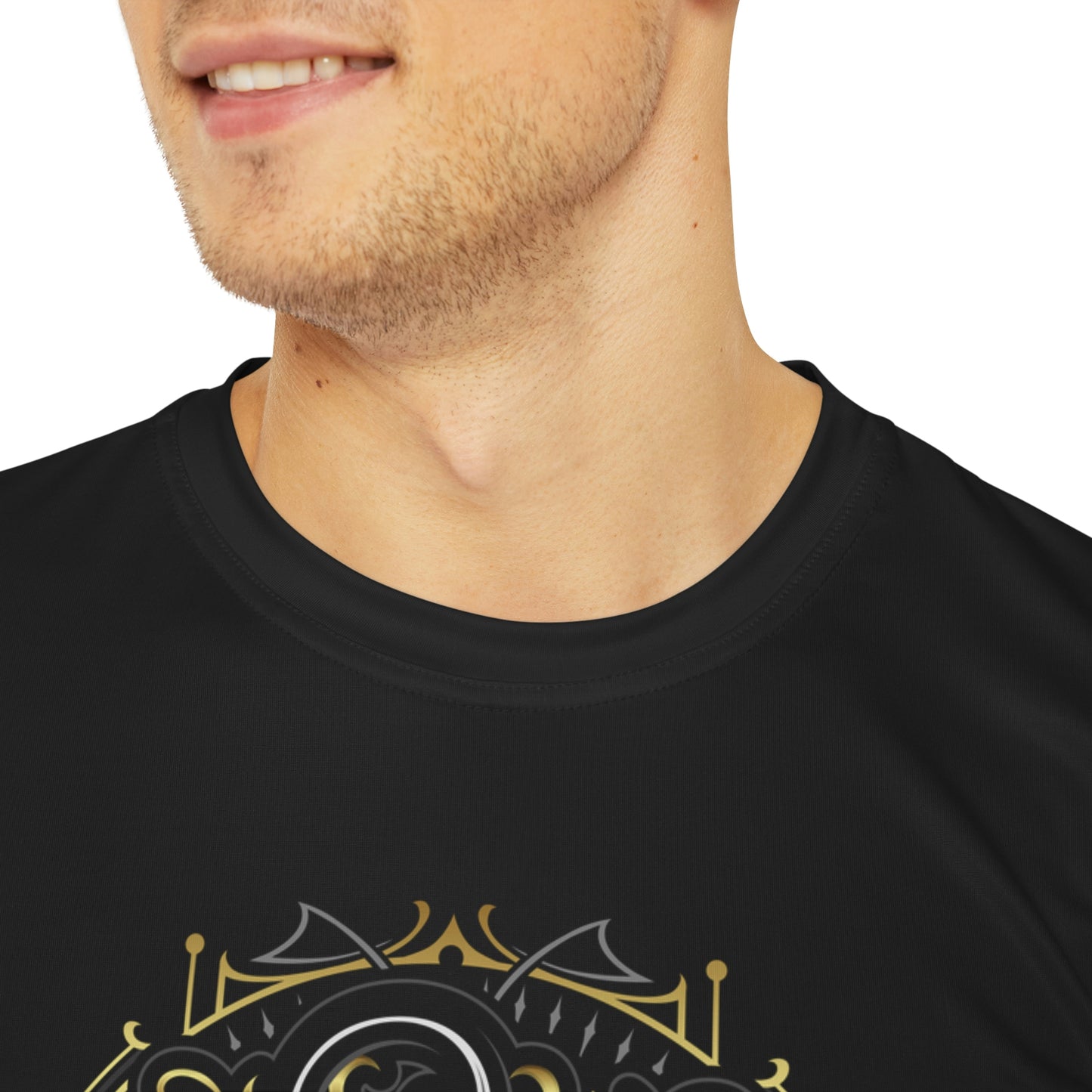 Static "Mr. Unbreakable" Dye Sublimated Men's Polyester Tee