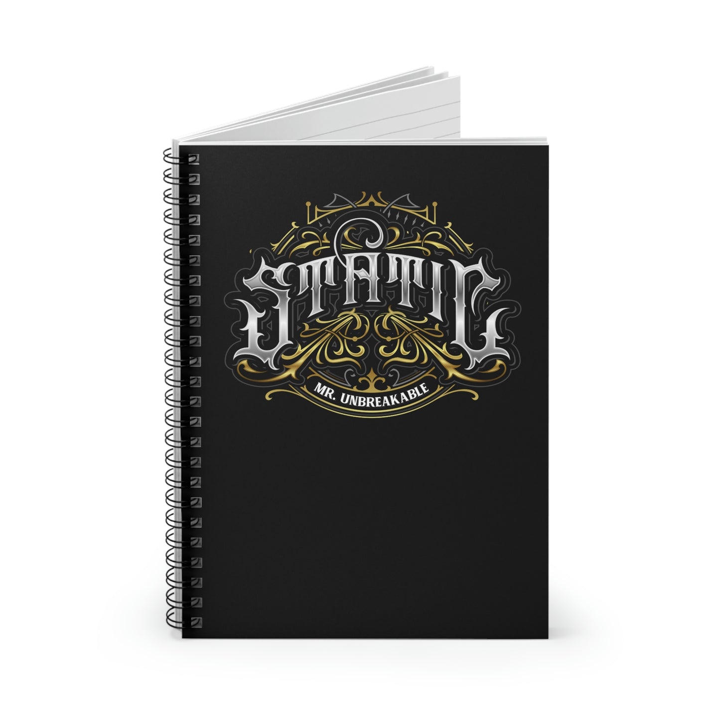 Static's "Book Of Rhymes" Notebook