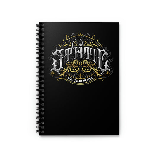 Static's "Book Of Rhymes" Notebook