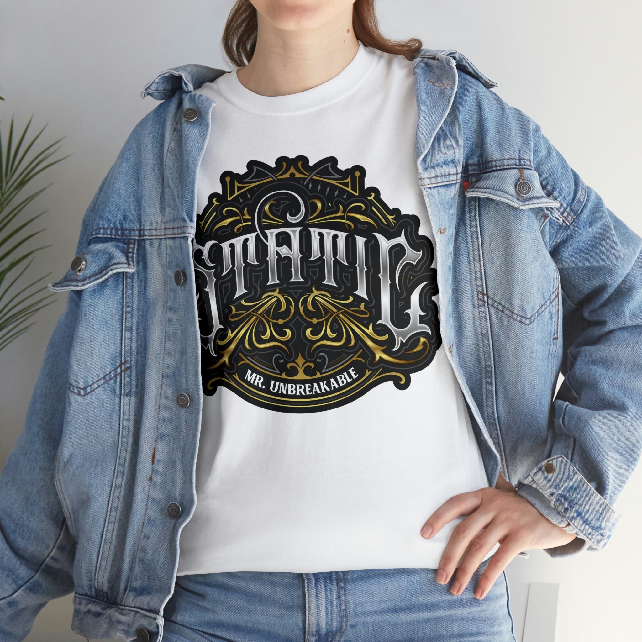 Static Mr. Unbreakable Unisex Heavy Cotton Tee