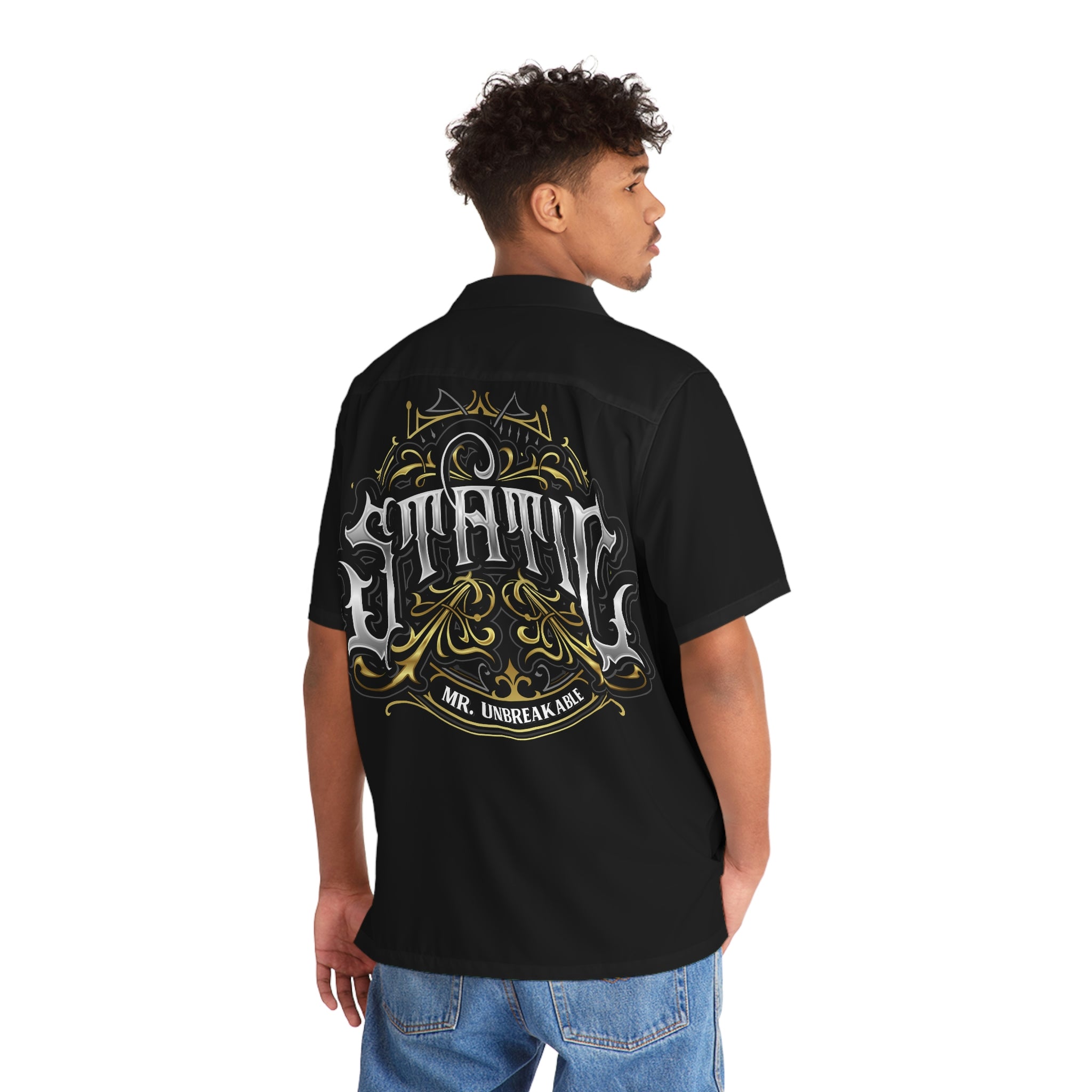 Static Solo Button Up 