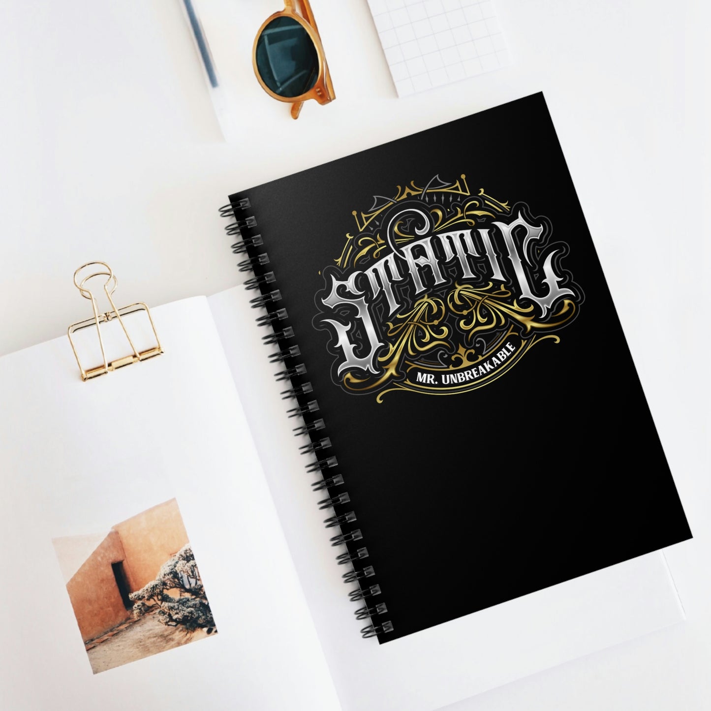 Static's "Book Of Rhymes" Notebook