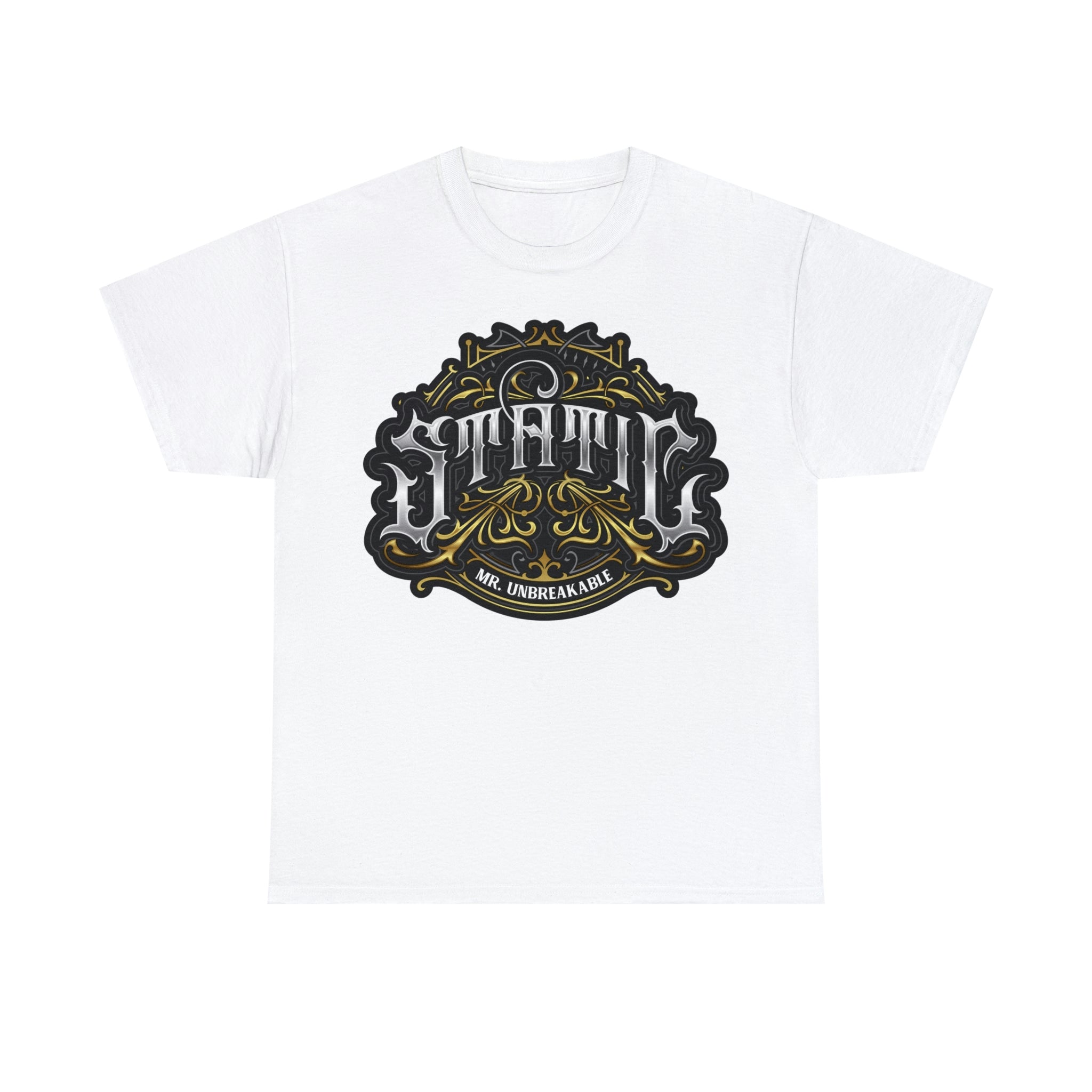 Static Mr. Unbreakable Unisex Heavy Cotton Tee